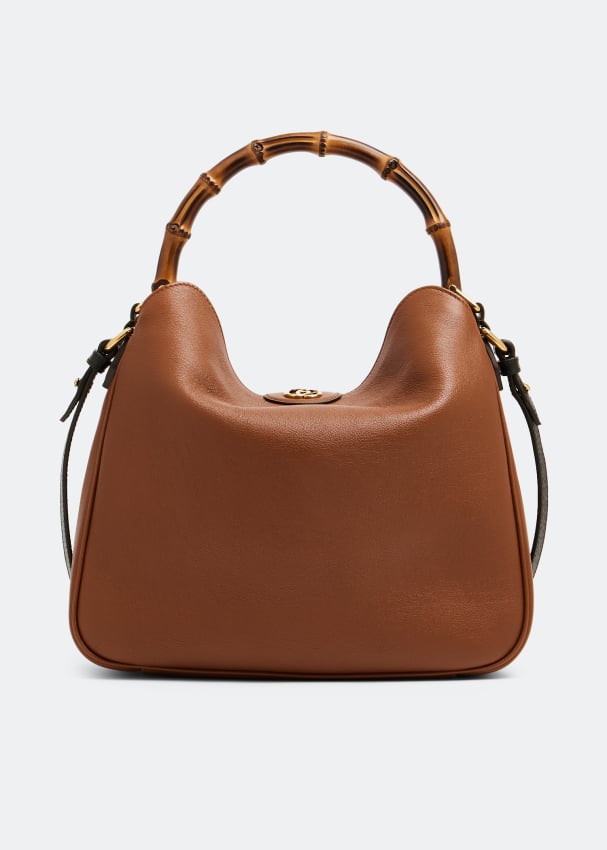Сумка GUCCI Diana medium shoulder bag, коричневый сумка ki601748i cool defea medium shoulder bag 48i metallic glow