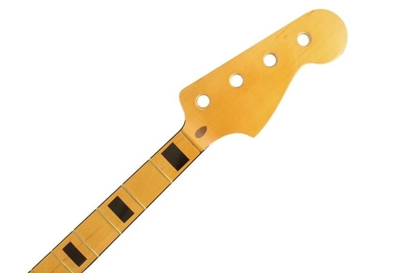

НОВАЯ лицензия Allparts Fender для 75 RI Jazz BASS NECK Maple Bound JMF-BB NEW Fender Licensed for 75 RI Jazz BASS NECK Bound JMF-BB