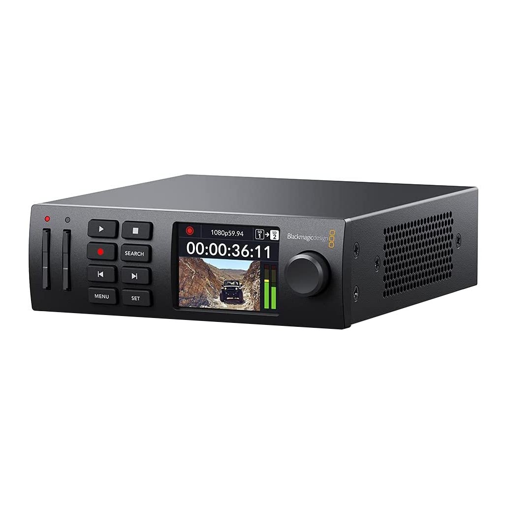 монитор рекордер blackmagic video assist 5” 3g Рекордер Blackmagic Design HyperDeck Studio HD Mini, черный