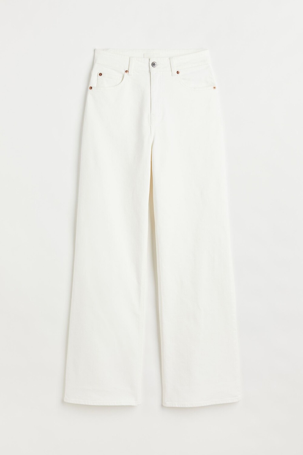 

Джинсы H&M Wide High, белый