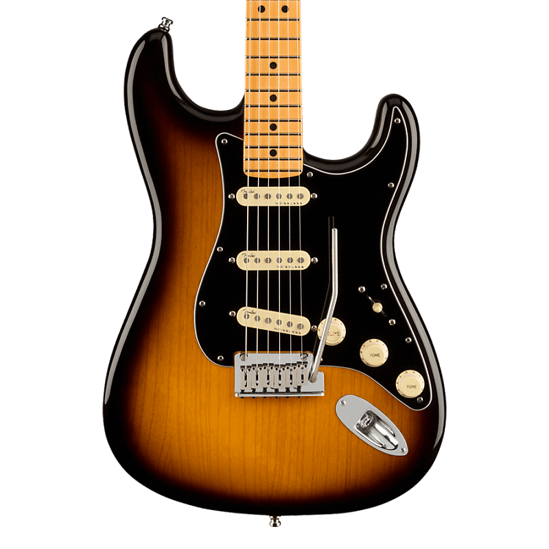 Fender American Ultra Luxe Stratocaster - кленовый гриф, 2 цвета Sunburst