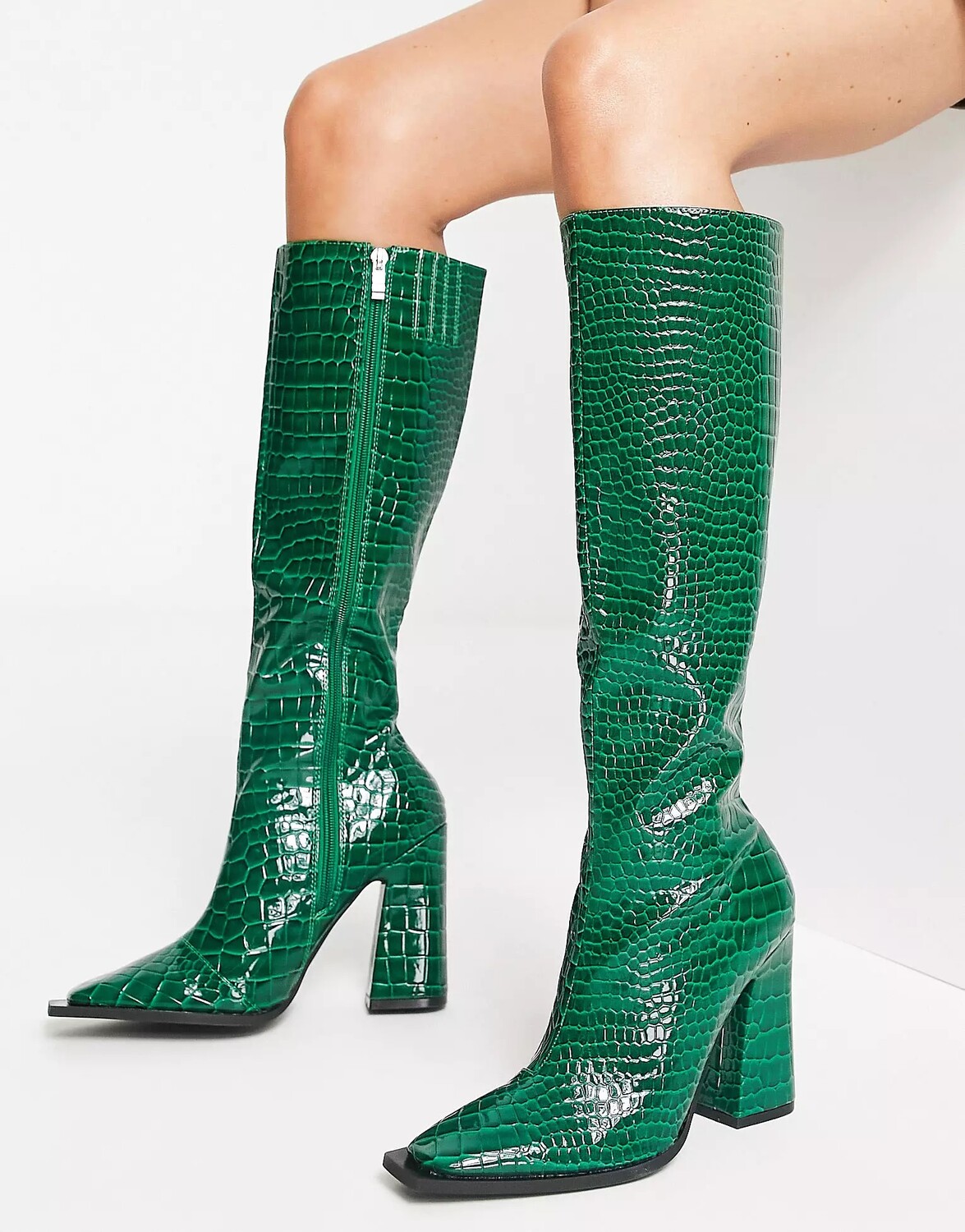 

Сапоги Raid Sphere Heeled Knee, зеленый