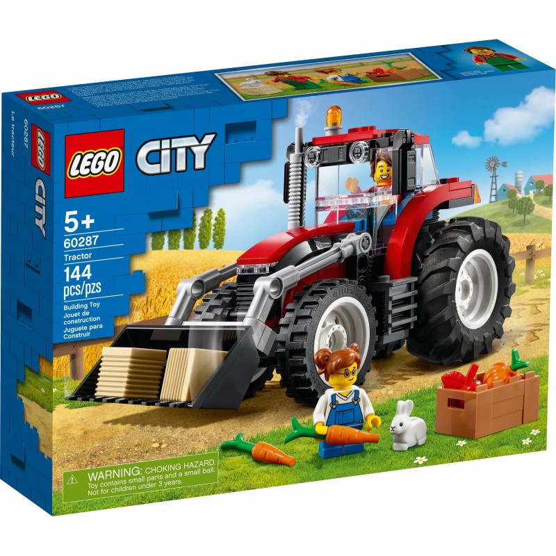 Конструктор LEGO City 60287 Трактор конструктор lego city 60185 трактор для горных работ