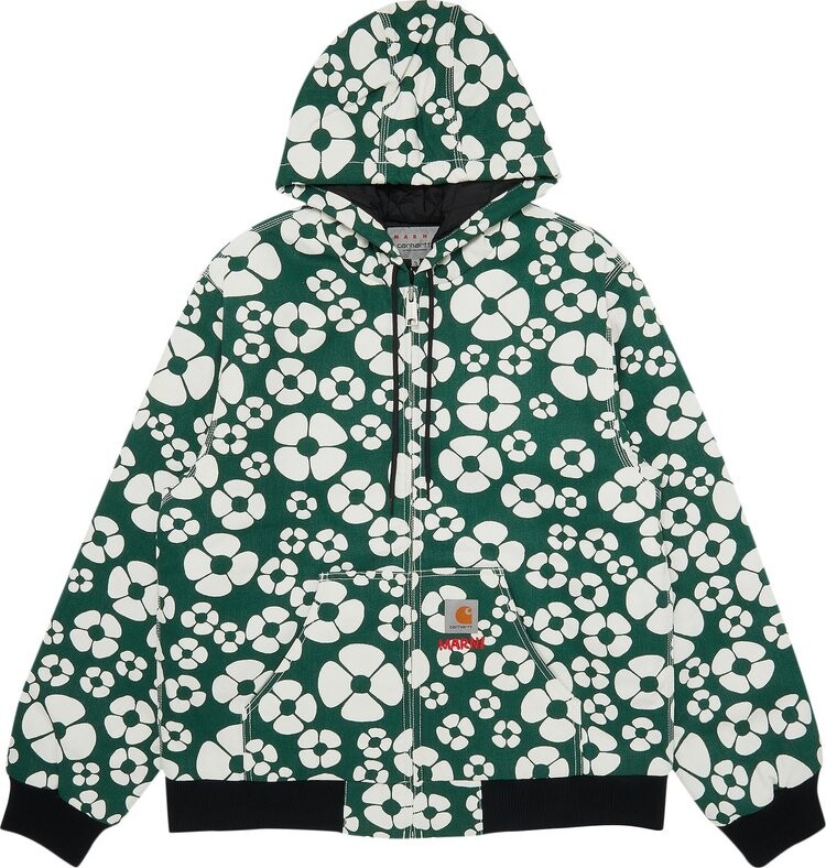 

Куртка Marni x Carhartt WIP Women's Jacket 'Forest Green', зеленый