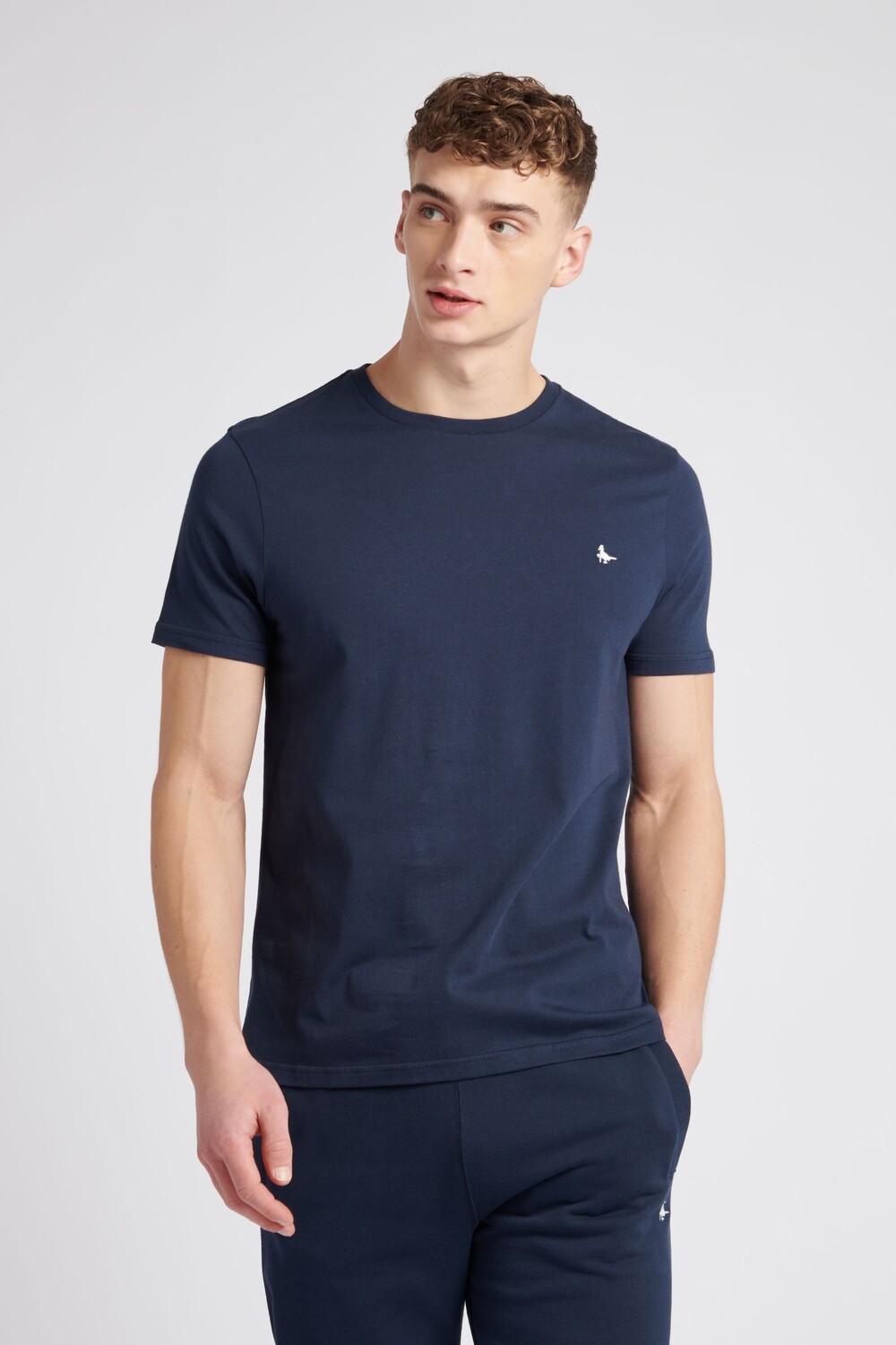 

Темно-синяя футболка Sandford Jack Wills, синий