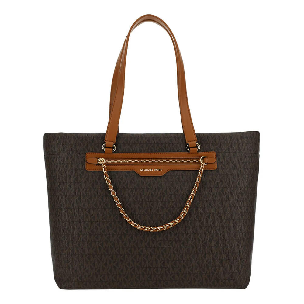 

Сумка-тоут Michael Kors Elliot, коричневый