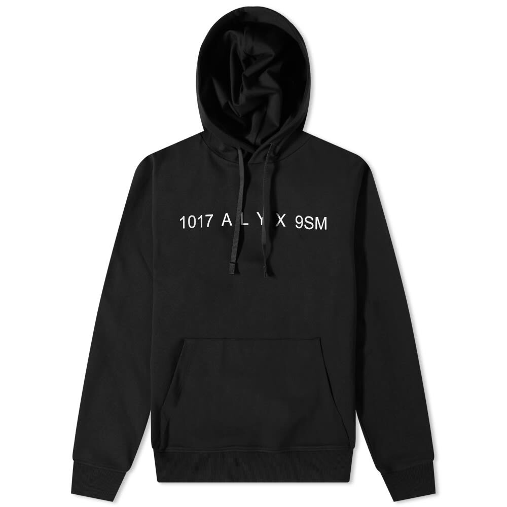 

Толстовка 1017 ALYX 9SM Logo Popover Hoody, Черный
