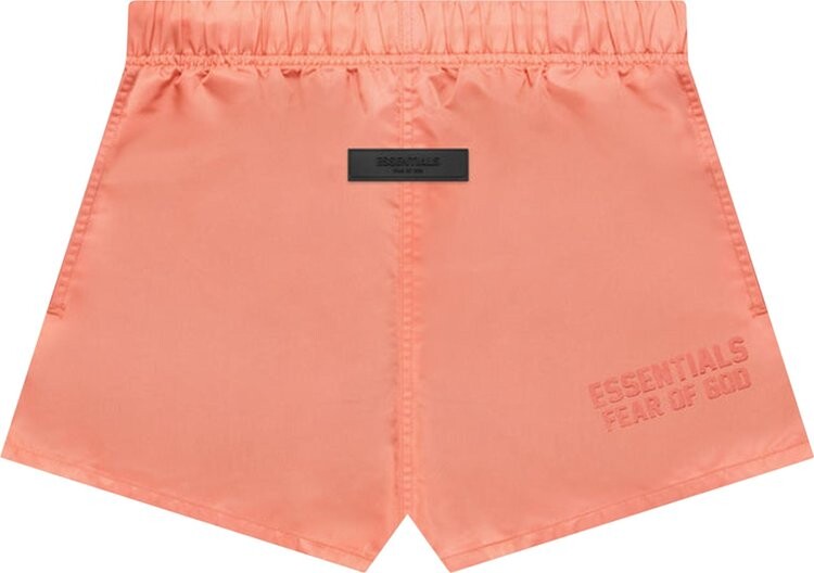 Шорты Fear of God Essentials Running Shorts 'Coral', оранжевый - фото