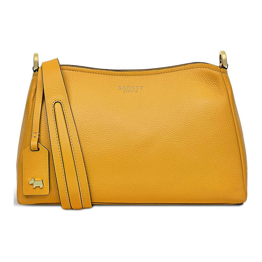 

Сумка Radley London Newhaven Road - Small Ziptop, желтый