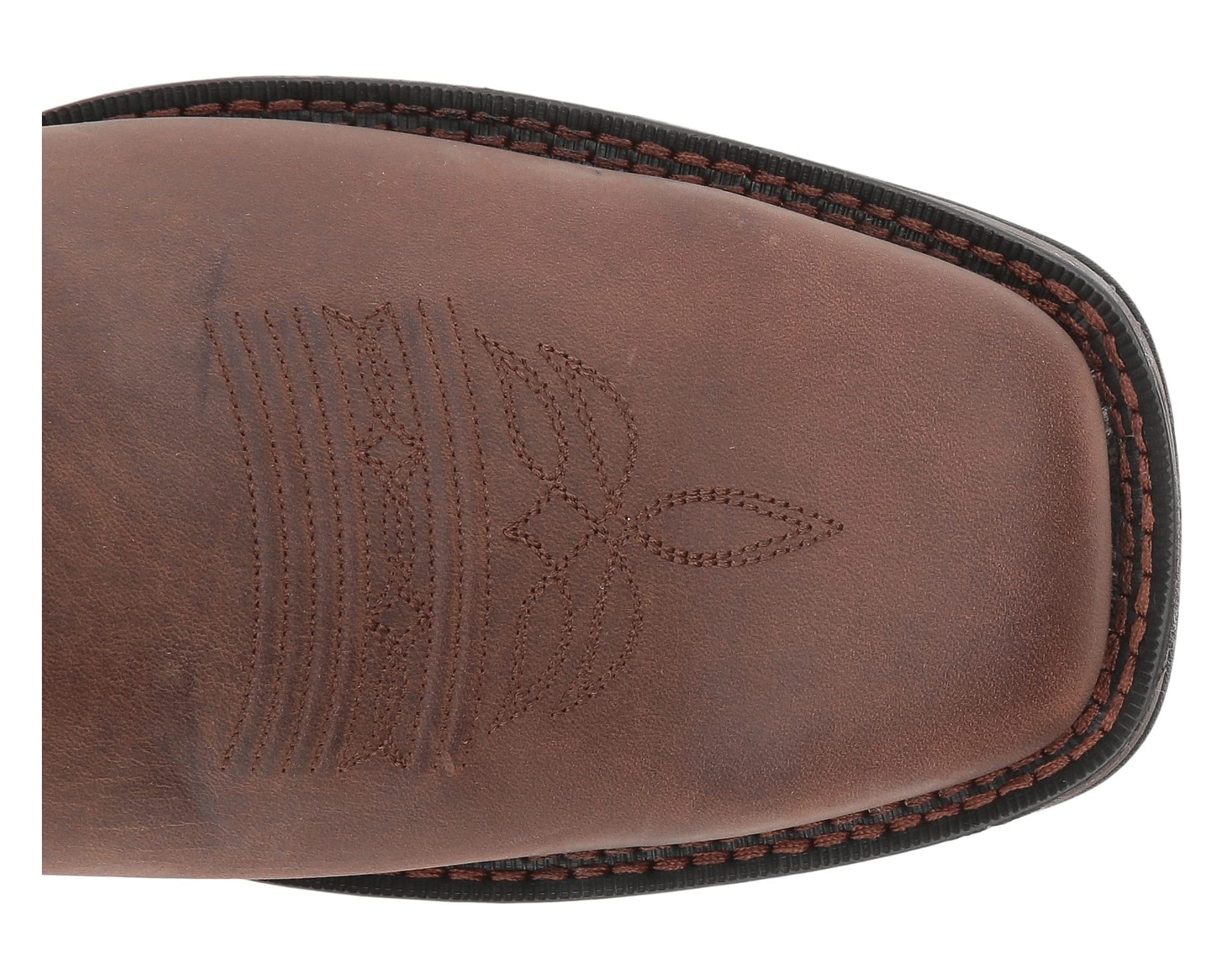 Ботинки Rebel 12 Western Square Toe Durango, шоколад ботинки ganni embroidered western бордовый