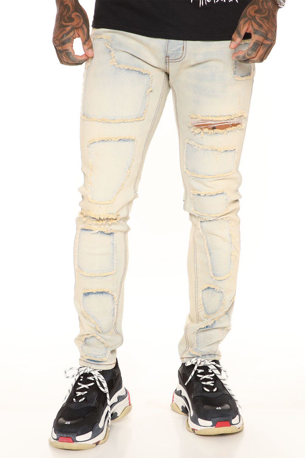 

Джинсы скинни Fashion Nova KND4490, синий