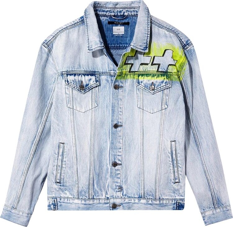 

Куртка Ksubi Oh G Jacket 'Stoked Neon', синий