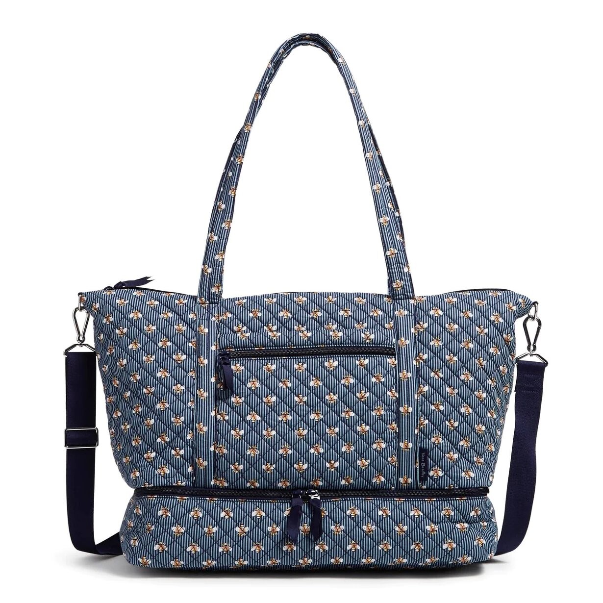 

Сумка дорожная Vera Bradley Cotton Deluxe Women's, синий