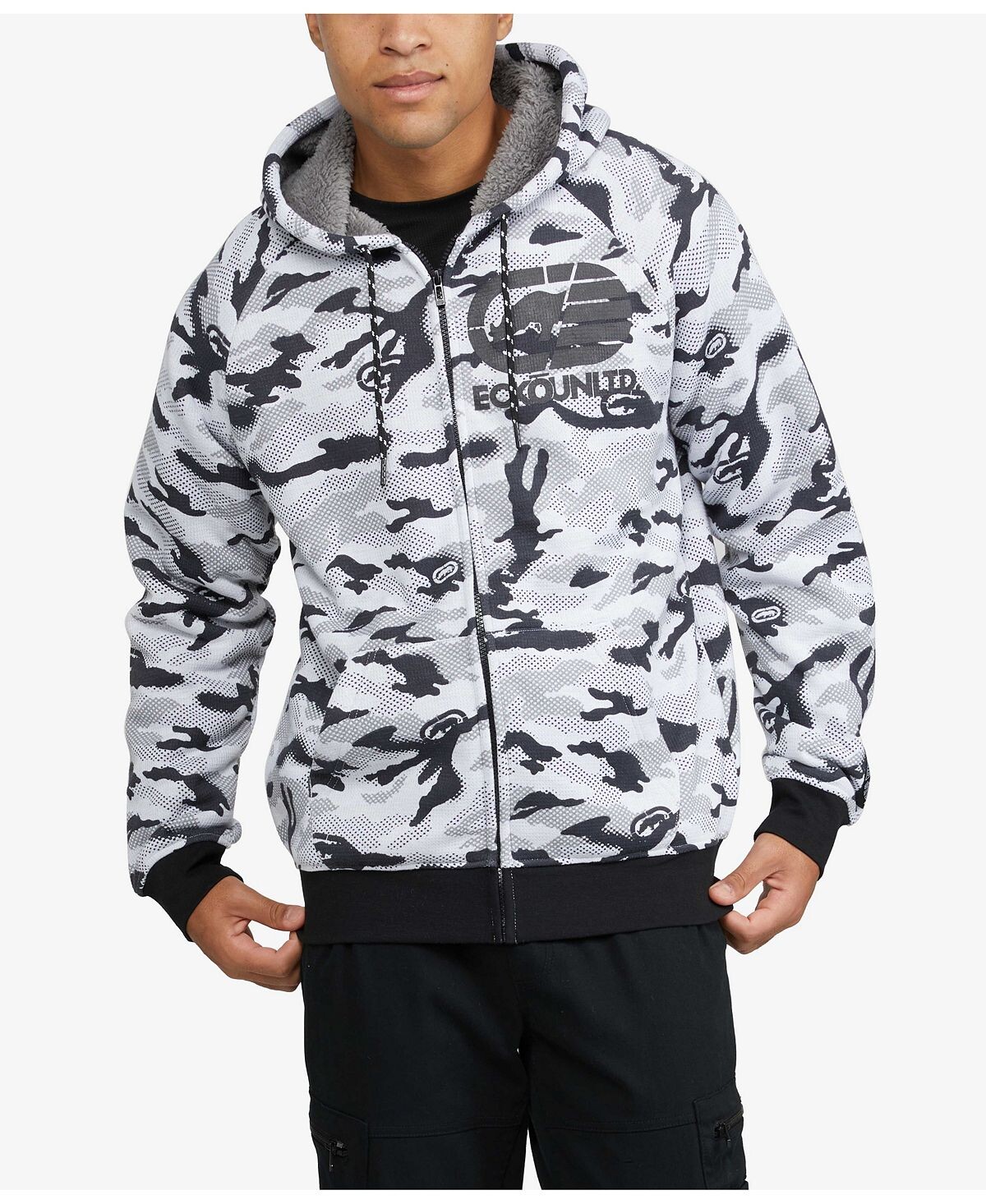 

Мужская толстовка с капюшоном storm trooper Ecko Unltd, белый
