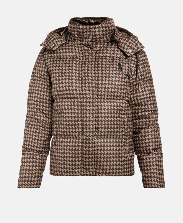 

Пуховик Polo Ralph Lauren, коричневый