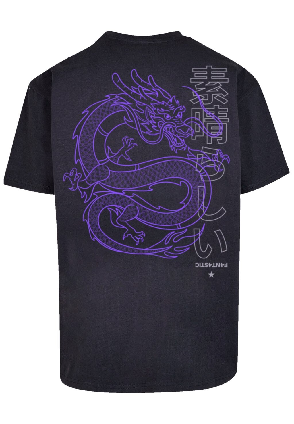 

Футболка с принтом DRACHE DRAGON JAPAN F4NT4STIC, цвет navy