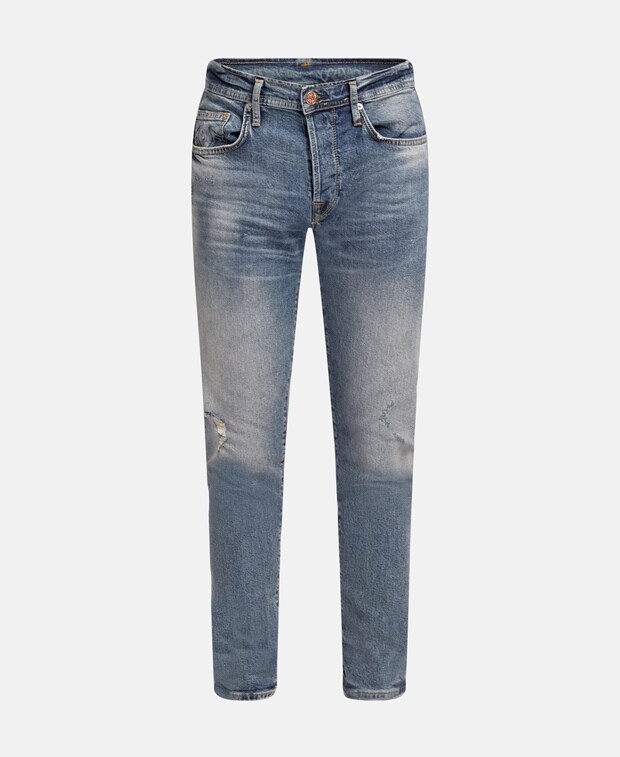 

Джинсы свободного кроя True Religion, светло-синий