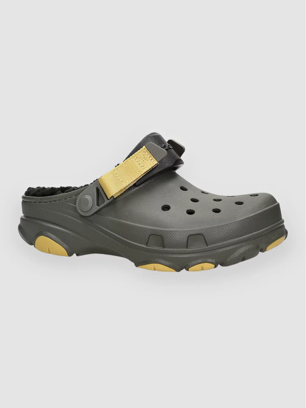 

Сандалии-Сабо с подкладкой All Terrain Crocs, зеленый