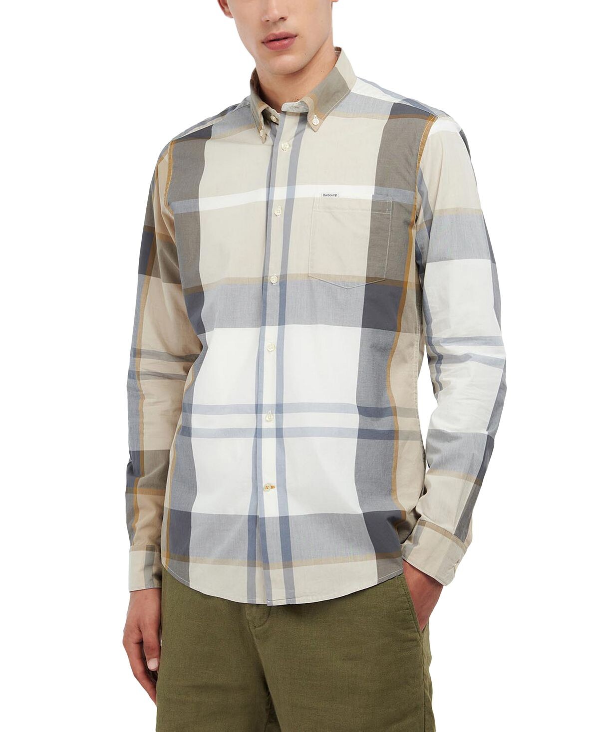 

Мужская рубашка Harris в строгом стиле Barbour