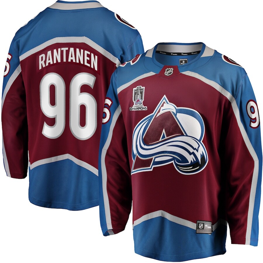 

Джерси Fanatics Branded Colorado Avalanche, бордовый