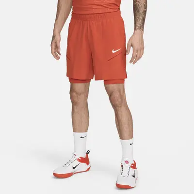 

Шорты Nike NikeCourt Slam, цвет Rust Factor/Pink Quartz/White
