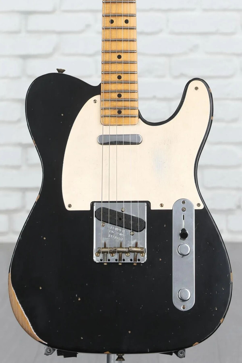 

Электрогитара Fender Custom Shop Limited Edition Roasted Pine Double Esquire Relic — состаренный черный