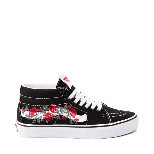 

Обувь для скейтбординга Vans Sk8-Mid Rose, черный