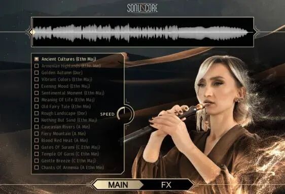 

Sonuscore Виртуальный инструмент с фразами древнего дудука для Kontakt