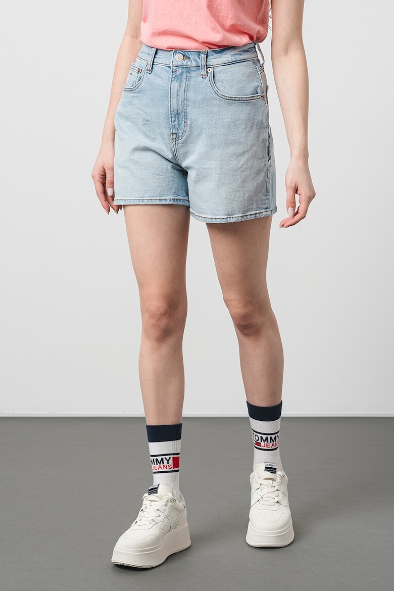 

Шорты с завышенной талией Tommy Jeans, синий