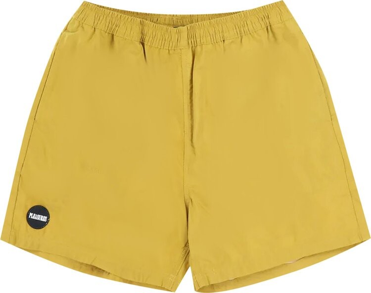 

Шорты Pleasures Refresh Nylon Active Short 'Mustard', желтый