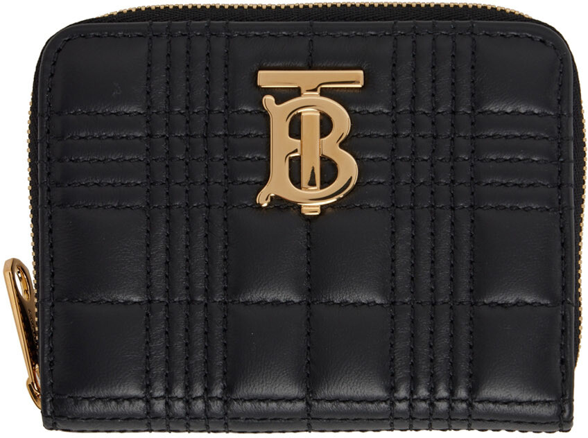 

Черный кошелек Лола Burberry