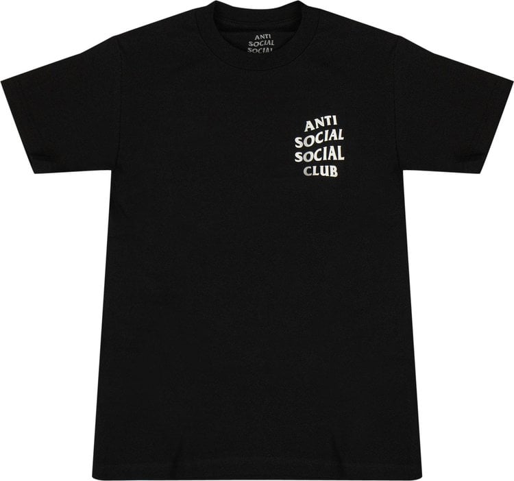 Футболка Anti Social Social Club Kkoch ASSC Short-Sleeve T-Shirt 'Black', черный - фото