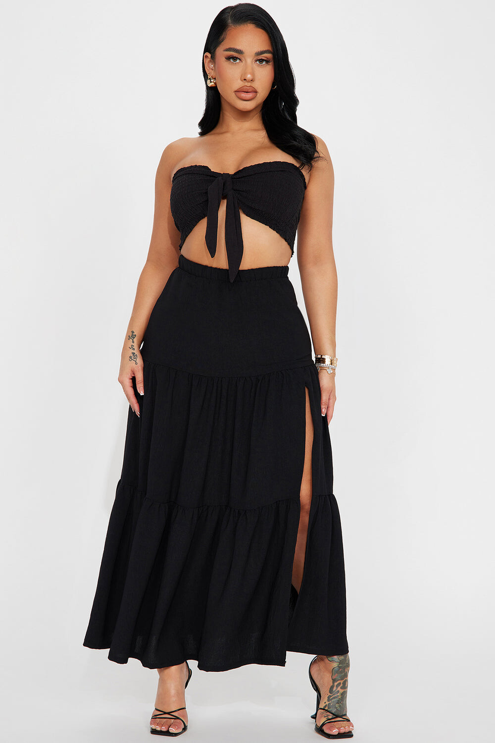

Юбка Fashion Nova S50117OFA, черный