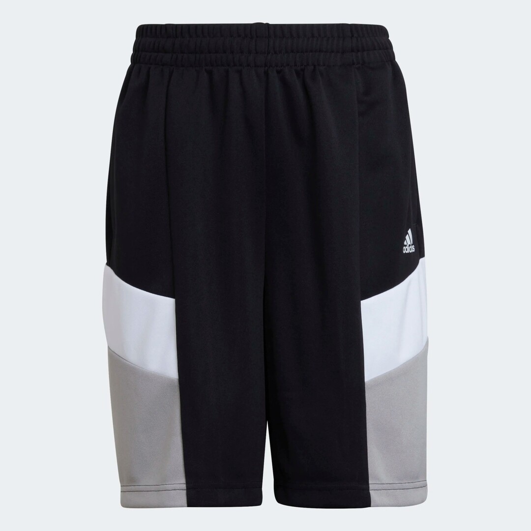 

Шорты для бега Adidas D2m Big Logo, черный/серый/белый