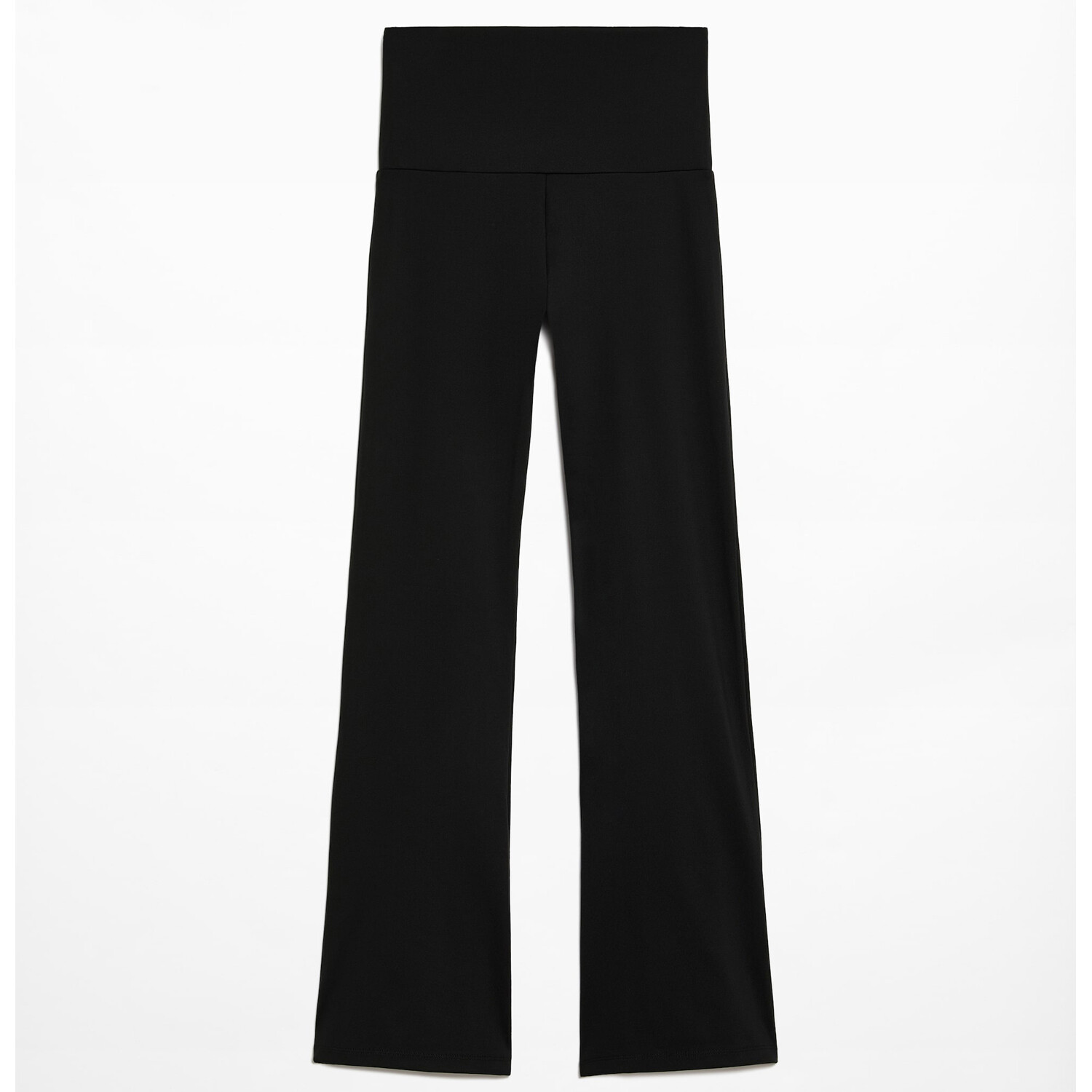 

Брюки Oysho High-rise Comfortlux Flare, черный