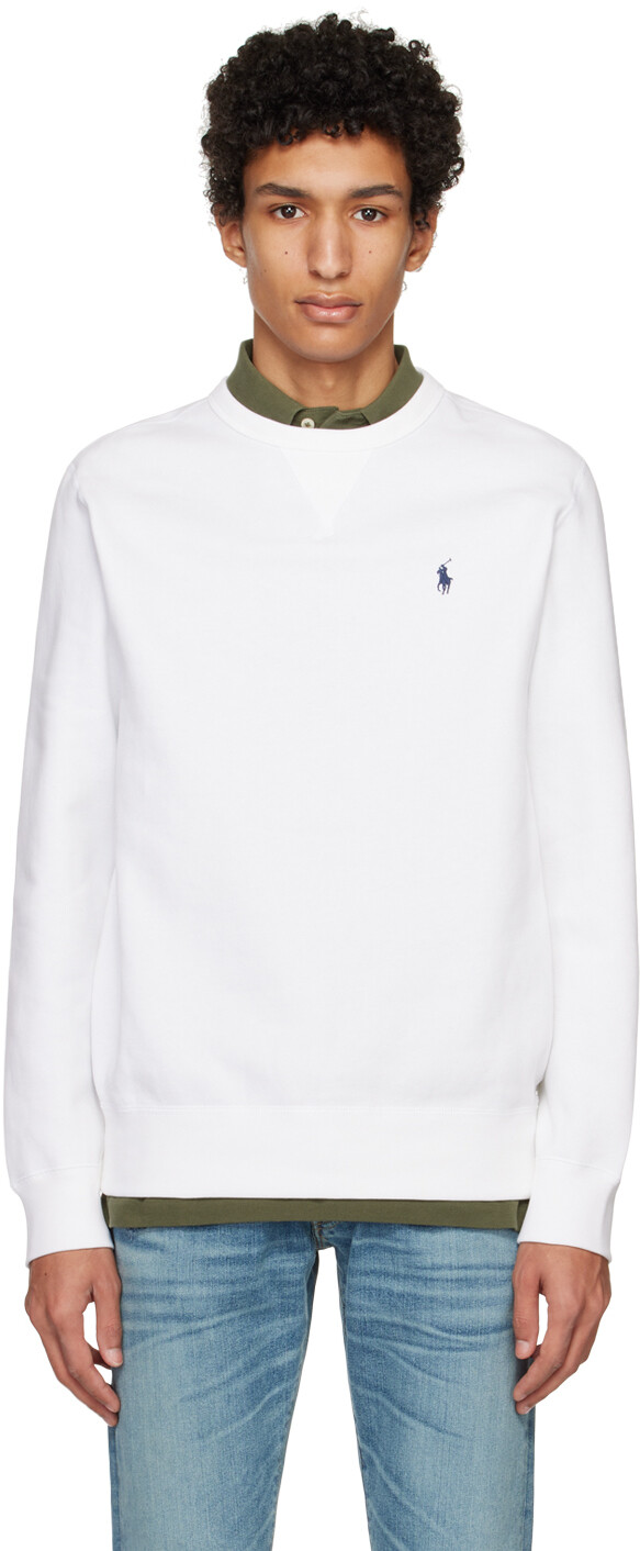 

Белая толстовка \The RL\"" Polo Ralph Lauren, Белый