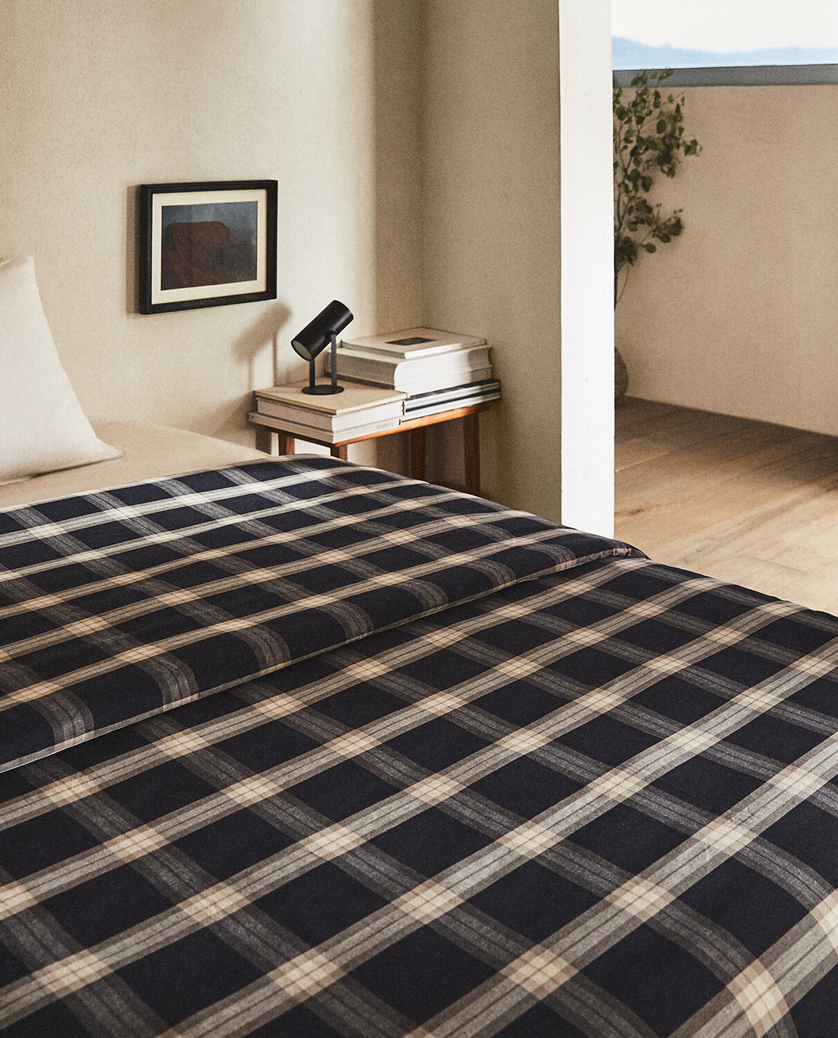 

Пододеяльник Zara Cotton Check Print, мультиколор