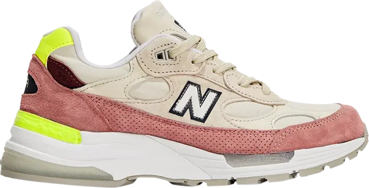 

Кроссовки New Balance Wmns 992 Made in USA 'Off White Red', белый