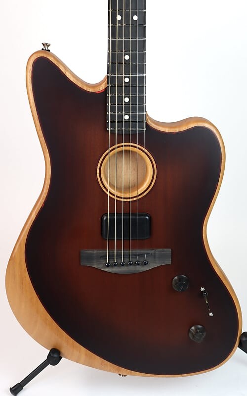 

Fender American Acoustasonic Jazzmaster All Mahogany Bourbon Burst