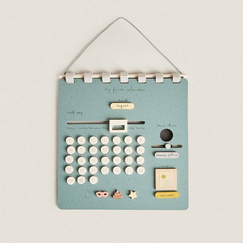 

Календарь игрушек Zara Home Toy Calendar, голубой