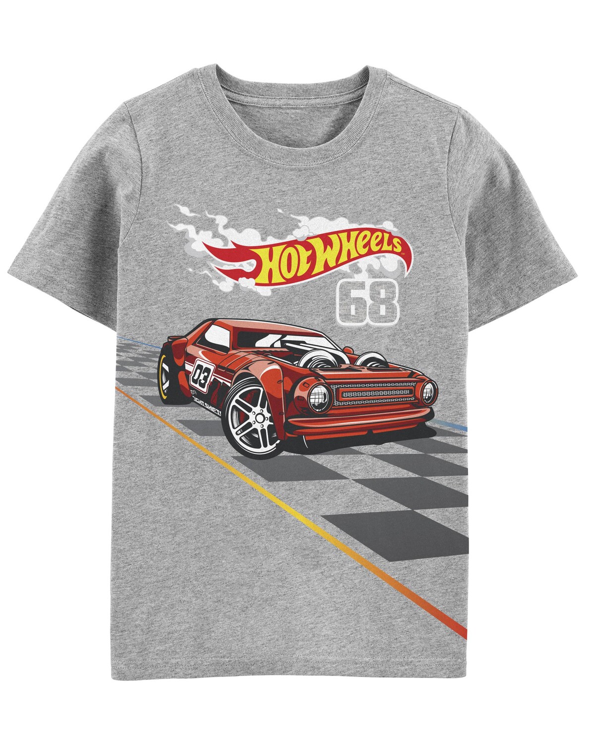 

Футболка Kid Hot Wheels TM Carter's, серый