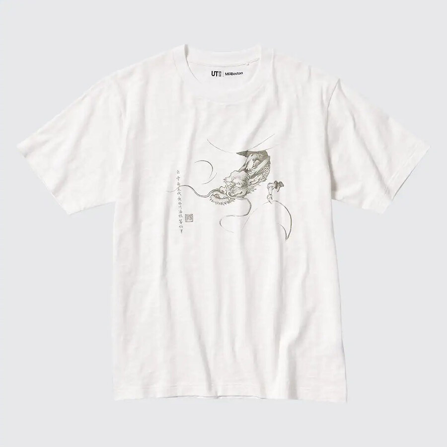 

Футболка Uniqlo UT Japanese Art, белый