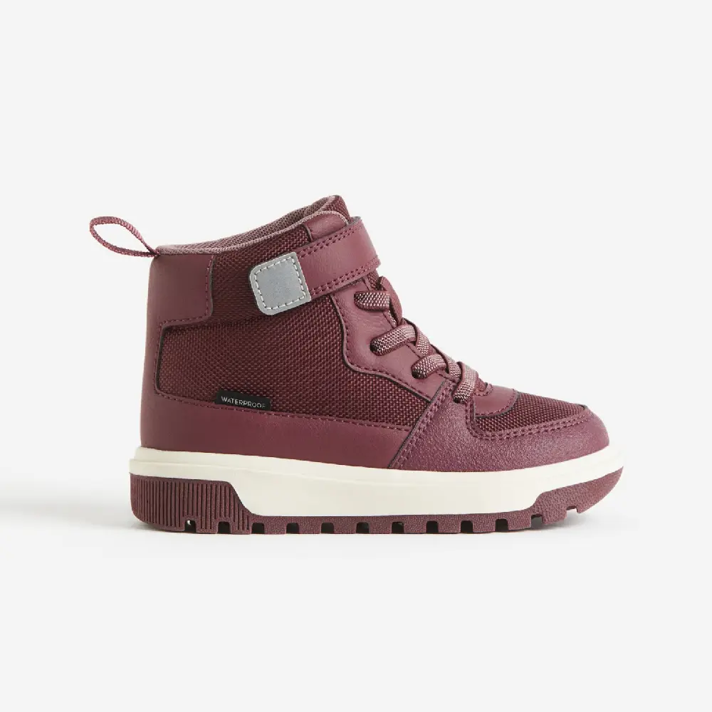 

Ботинки H&M Kids Waterproof, бордовый