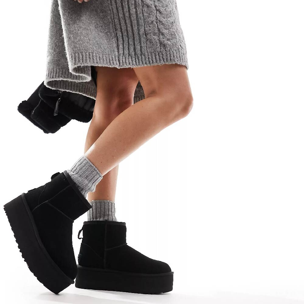 

Угги UGG Classic Mini Platform, черный