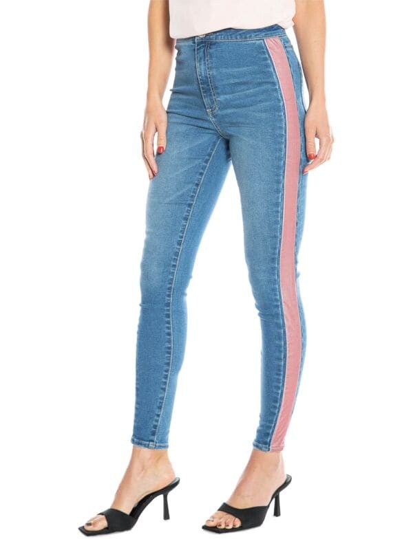 

Джинсы Скинни Juicy Couture Melrose с высокой посадкой, medium wash