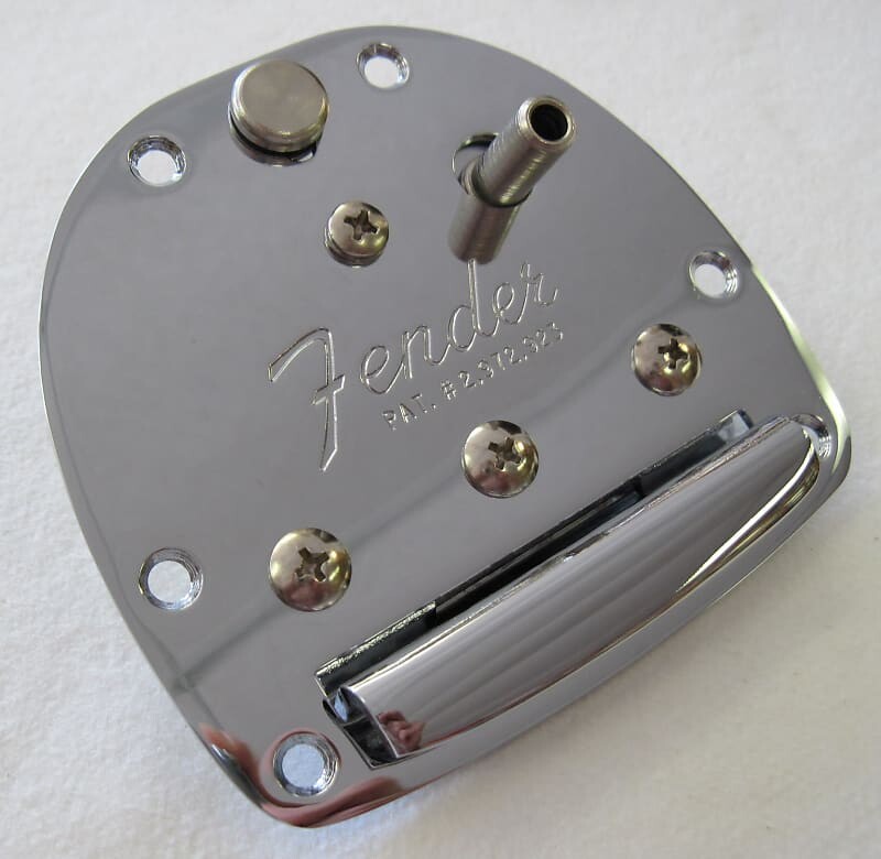 

Fender USA American Vintage American Original Jaguar Jazzmaster Tremolo Tailpiece 0054466049 0054466000 0054466049 005-4466-049 USA Jaguar Jazzmaster Tremolo