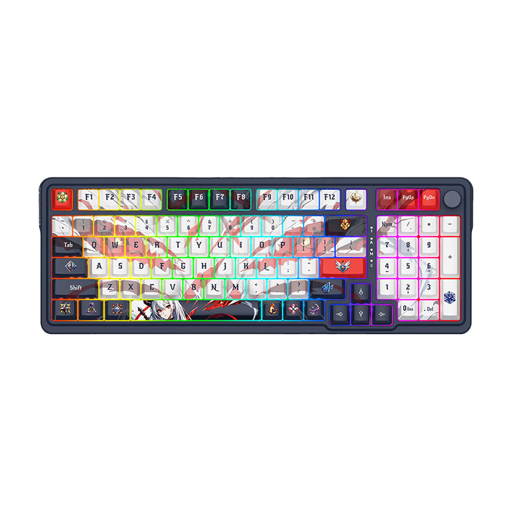 Игровая клавиатура Redragon KS99, черный, английская раскладка