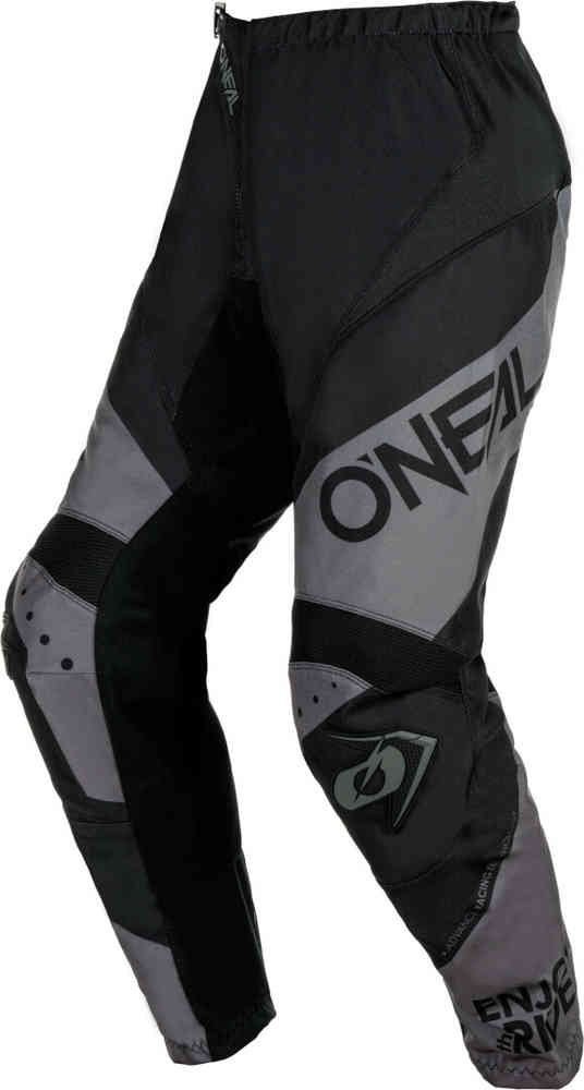 Брюки для мотокросса Element Racewear Oneal, черный/серый