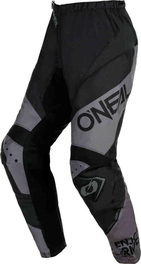 

Брюки для мотокросса Element Racewear Oneal, черный/серый
