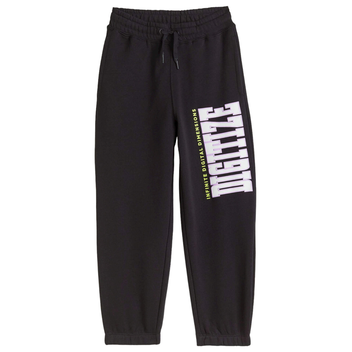 

Джоггеры H&M Wide-leg, черный
